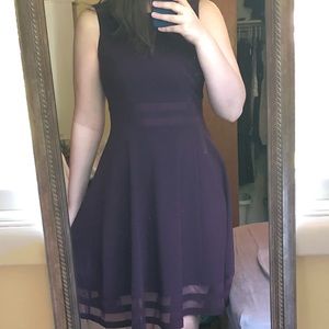 Plum Calvin Klein Dress
